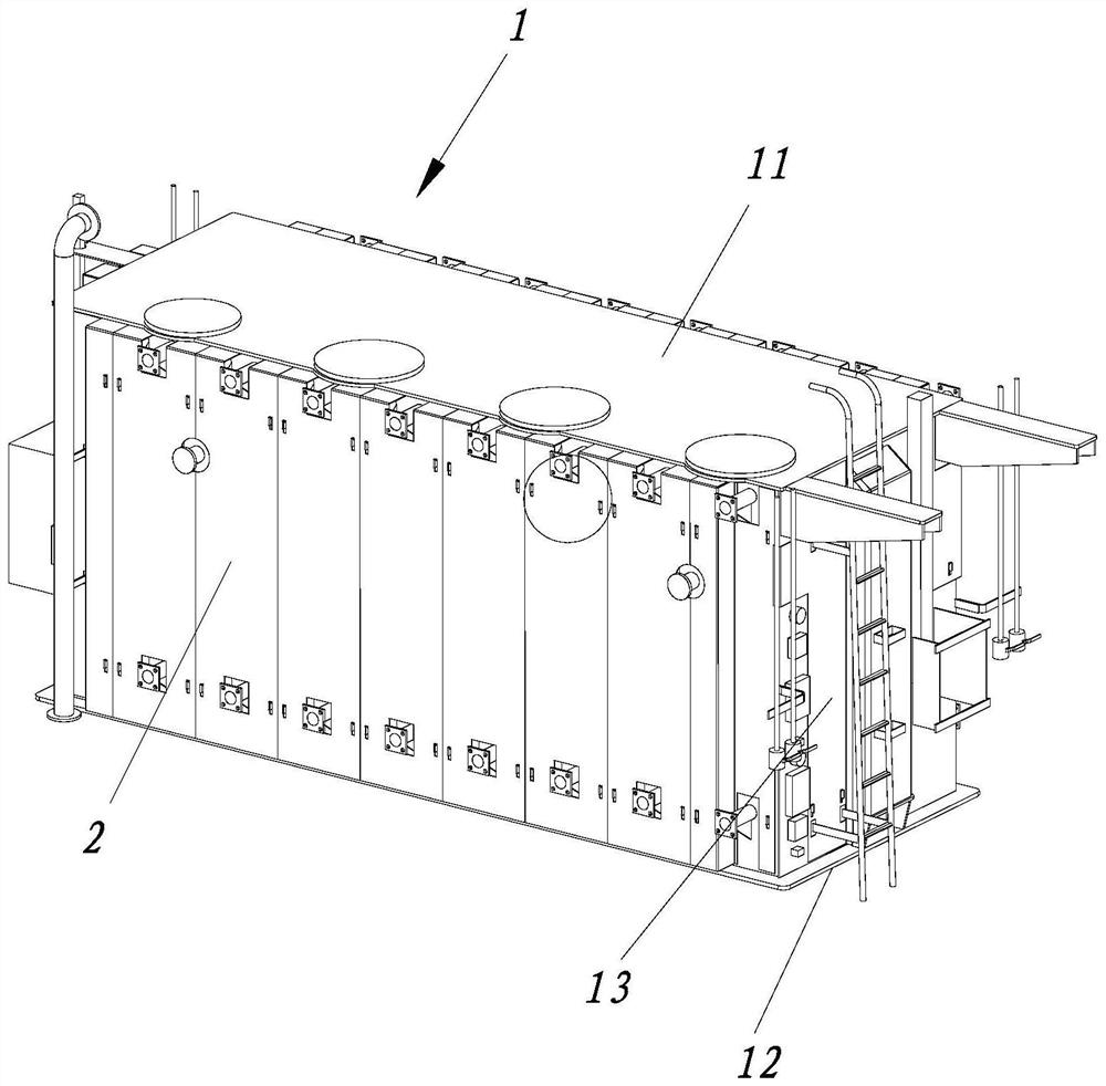 Low-noise oil-immersed transformer