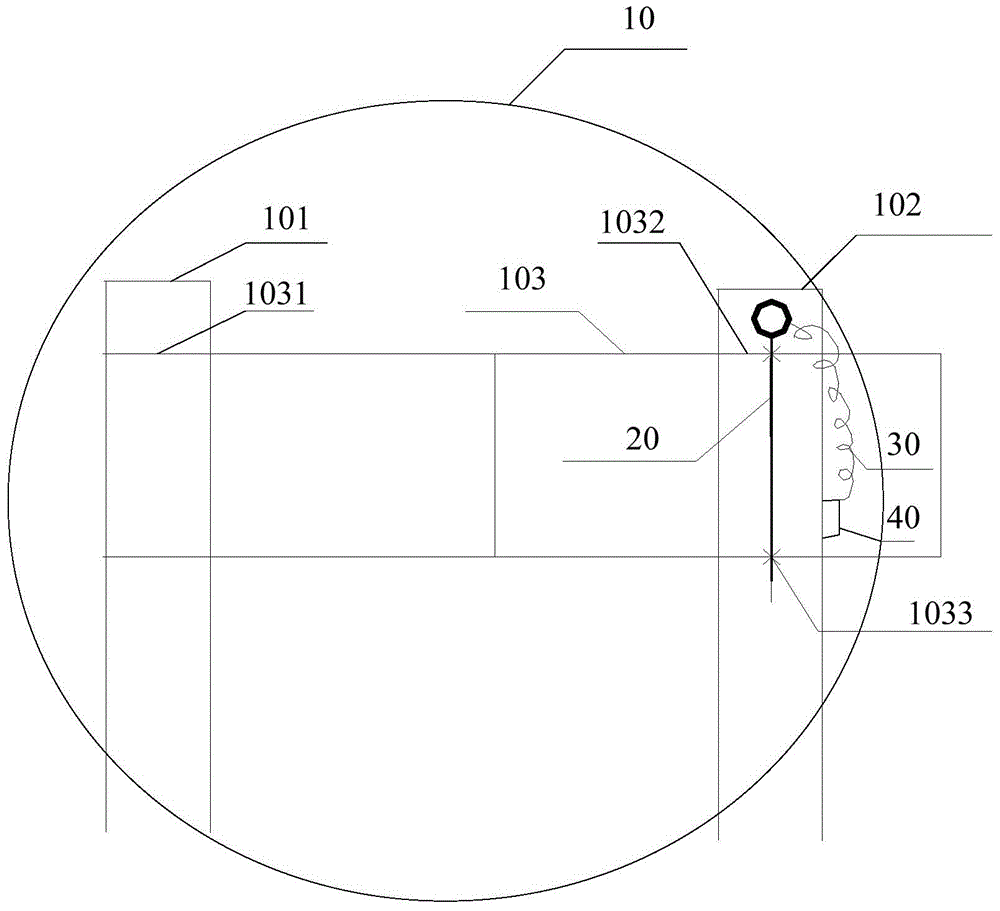 Device preventing door stop from being opened