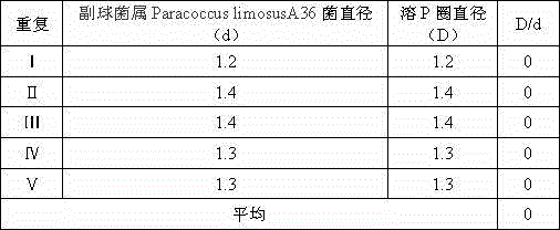 Paracoccus limosus, bacterium thereof, method for preparing bacterium and application thereof