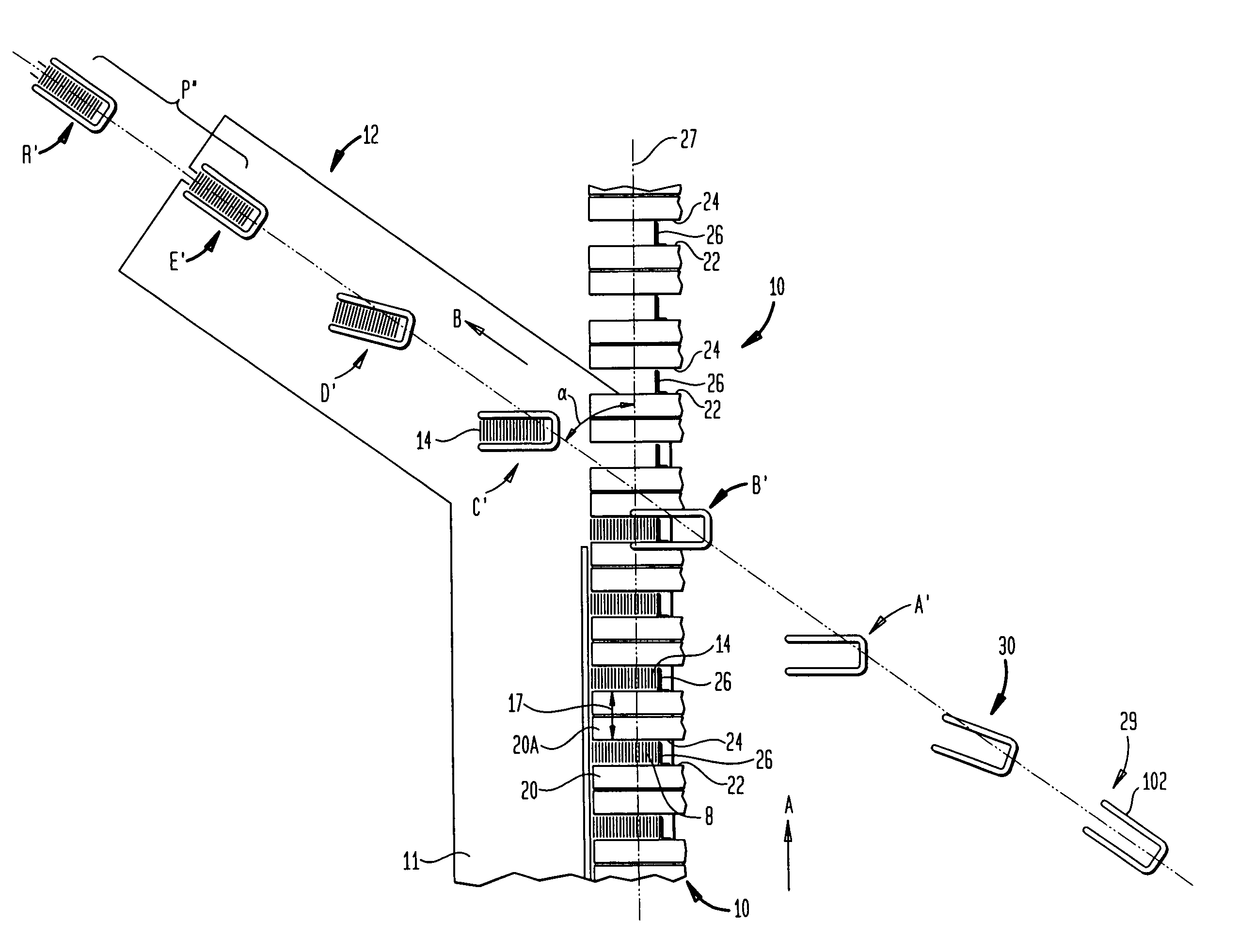 Continuous motion product transfer system with conveyors