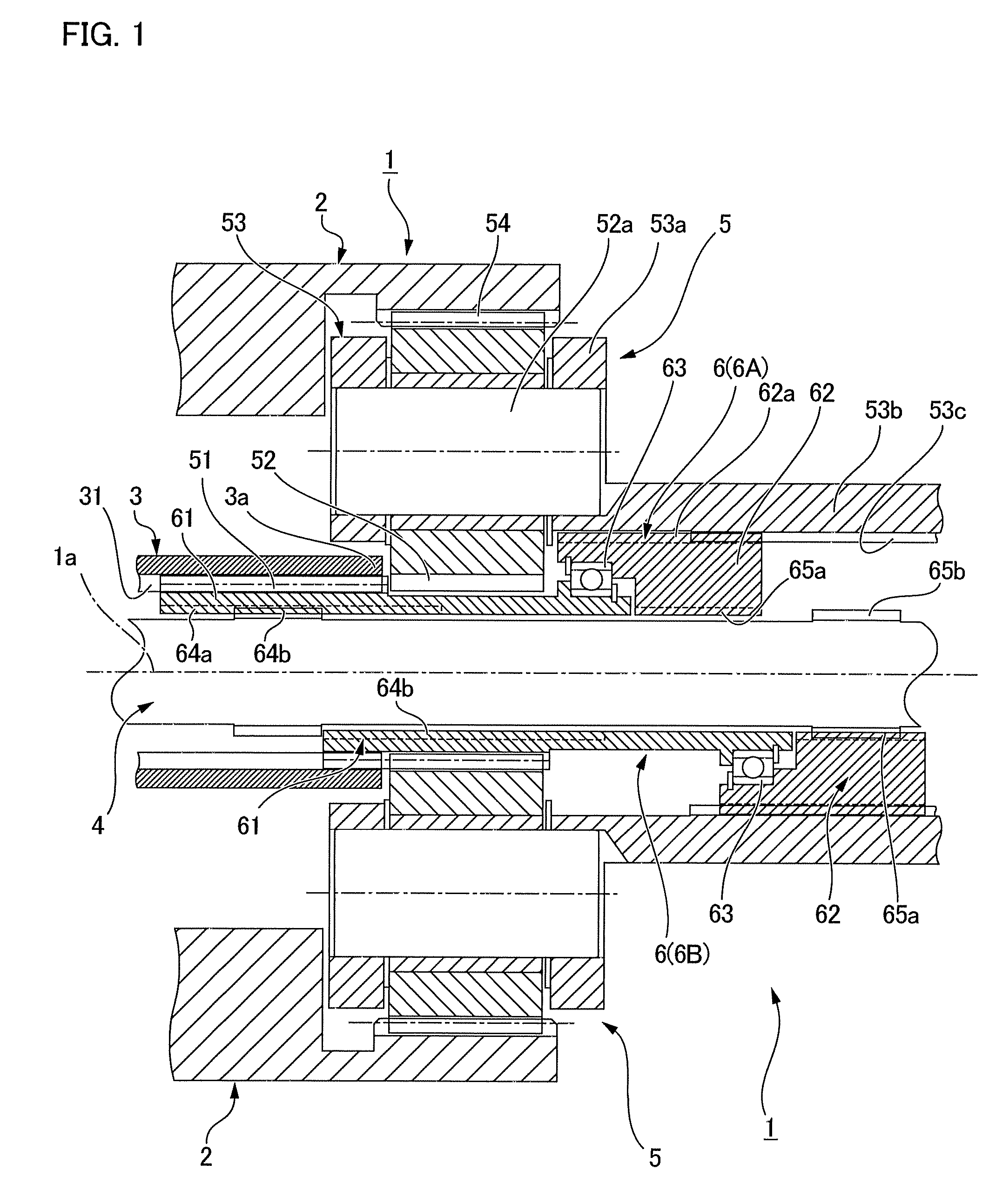 Switchable rotation drive device