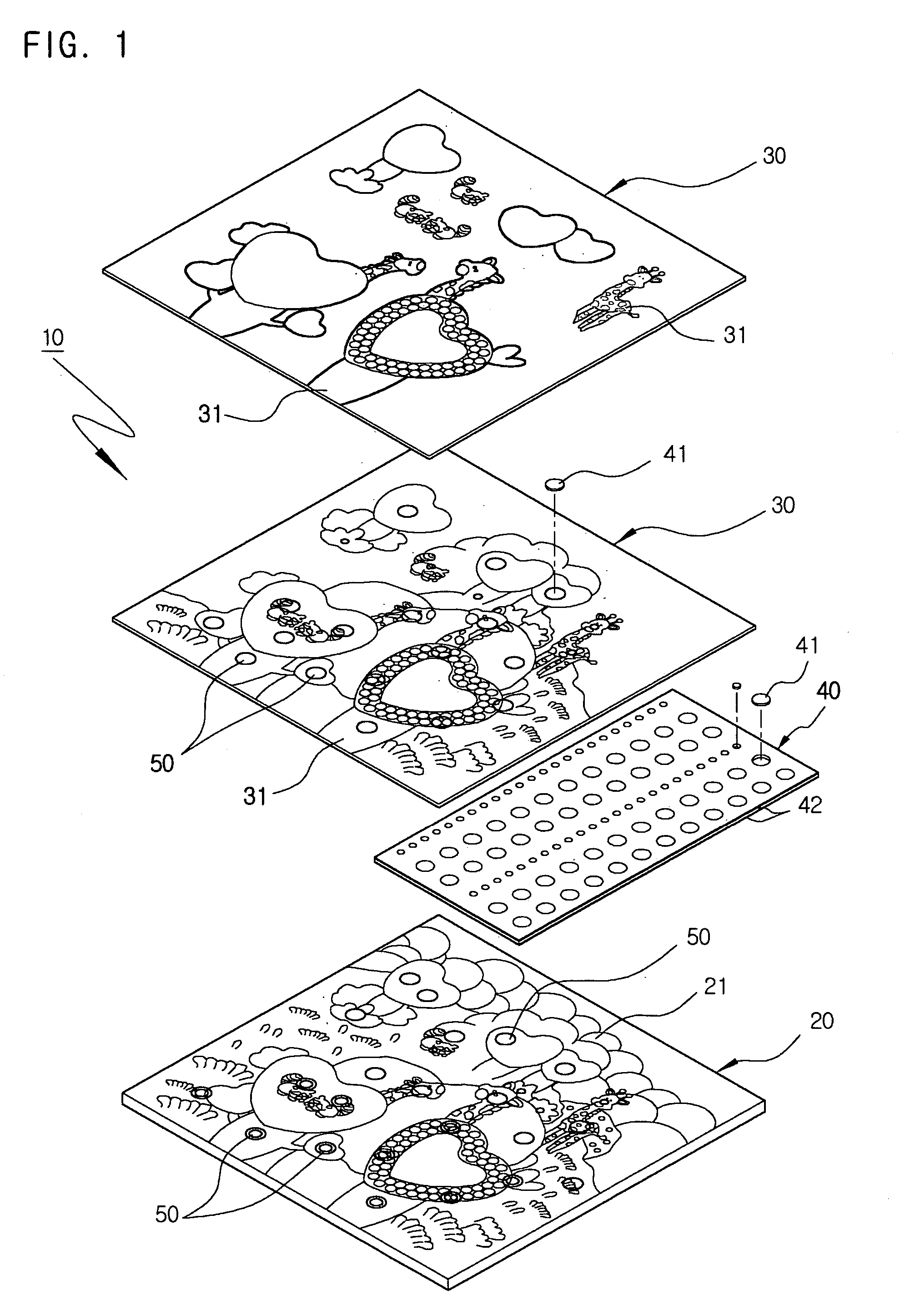 Adornment for photograph or picture display and method of manufacturing the same