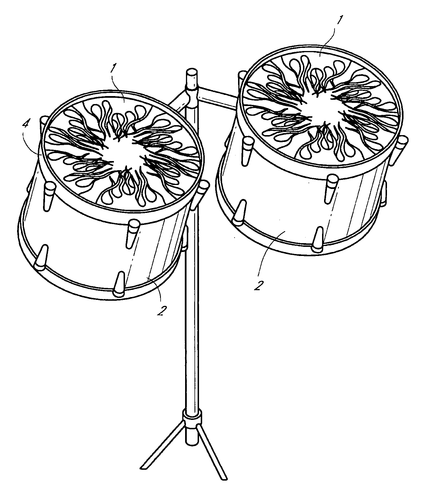 Drum damper systems
