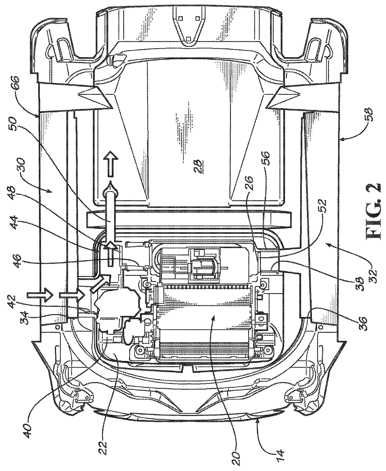 Selective filtration level air treatment system