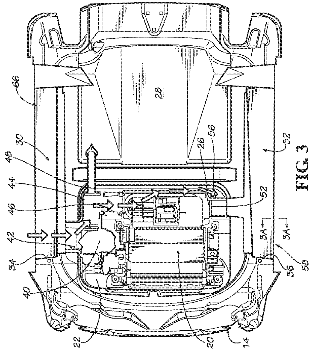 Selective filtration level air treatment system