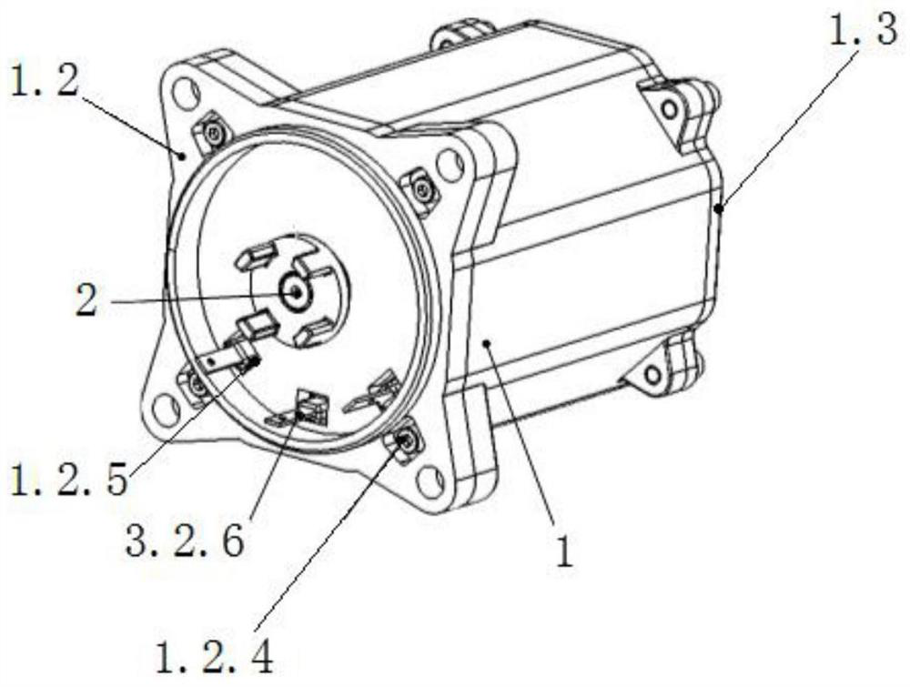 Redundant motor and its assembling method