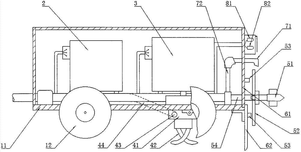 A sewer dredging device