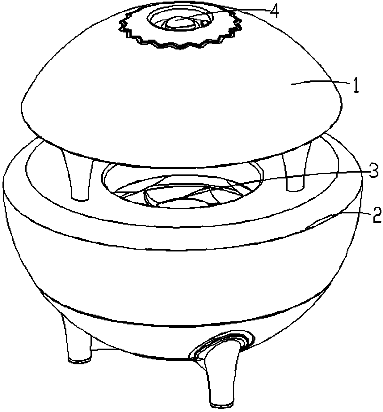 Air-flow type mosquito killer