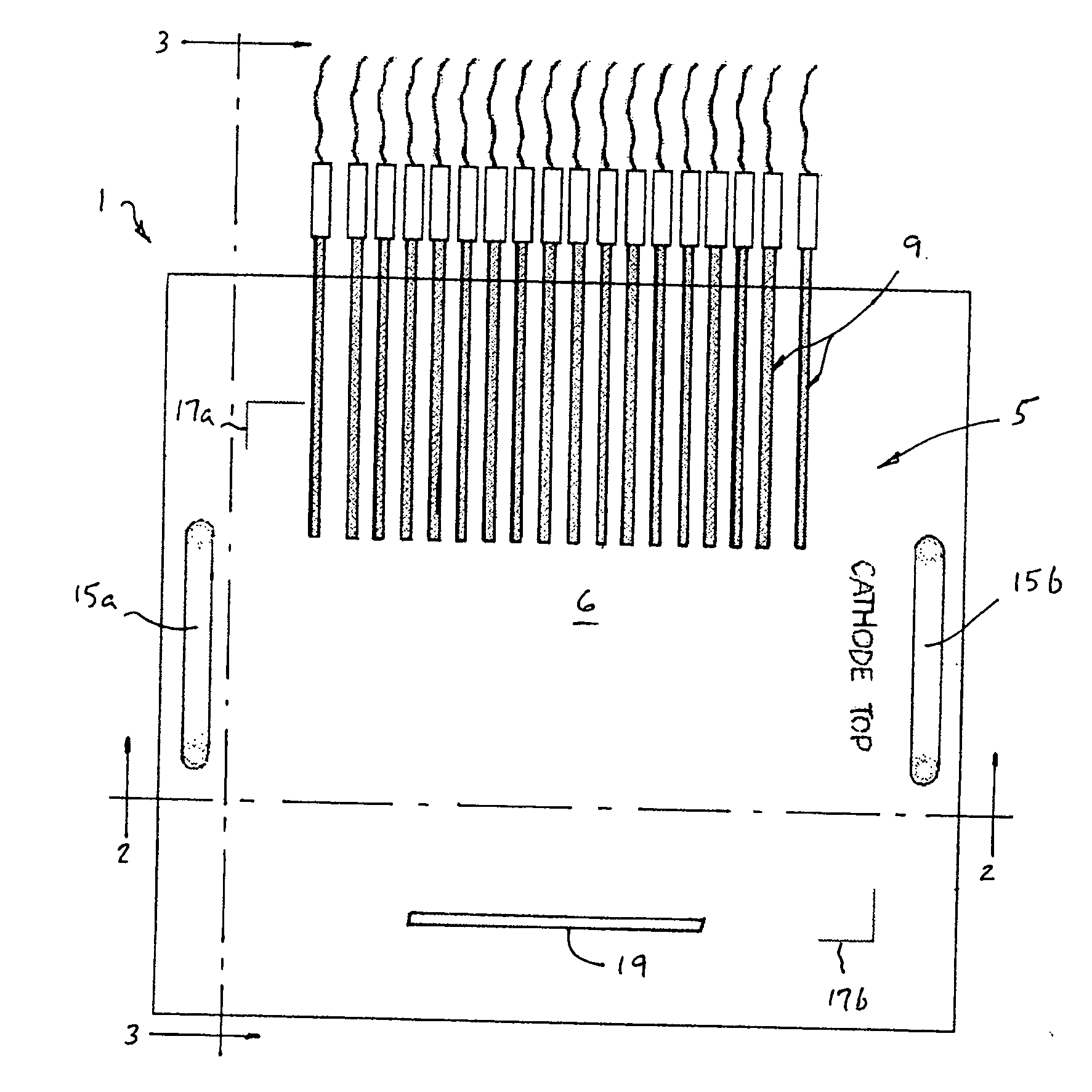 Circuit testing device for solid oxide fuel cell