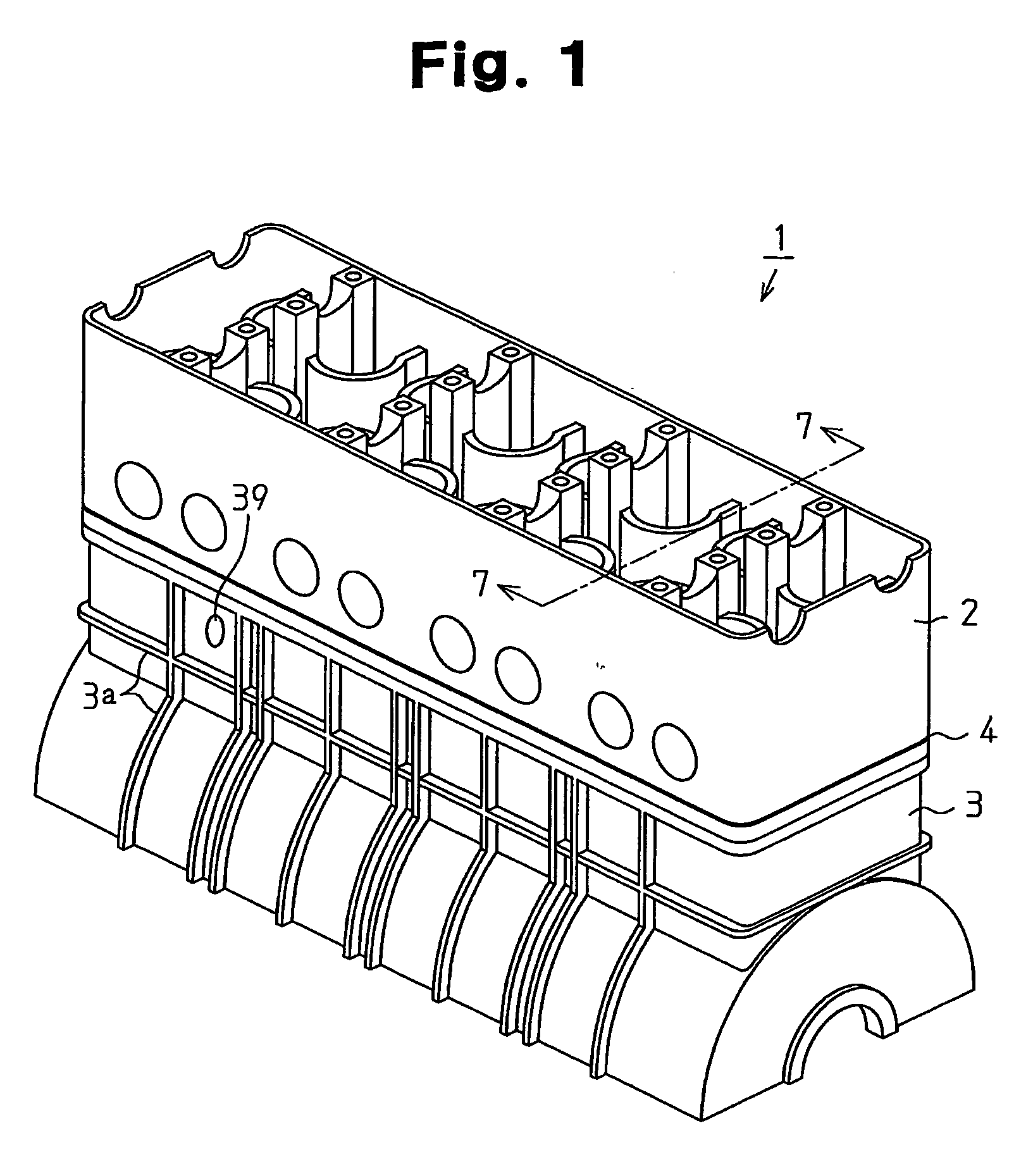Water-Cooled Engine and Cylinder Block Thereof