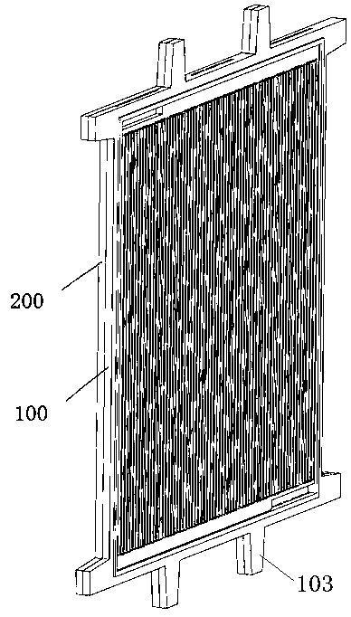 Efficient full-screen flow field bipolar plate for fuel cell and battery stack thereof.