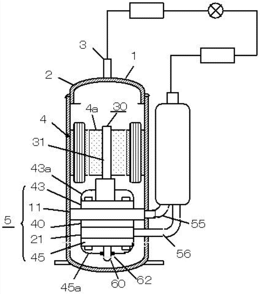 Two-cylinder rotary compressor