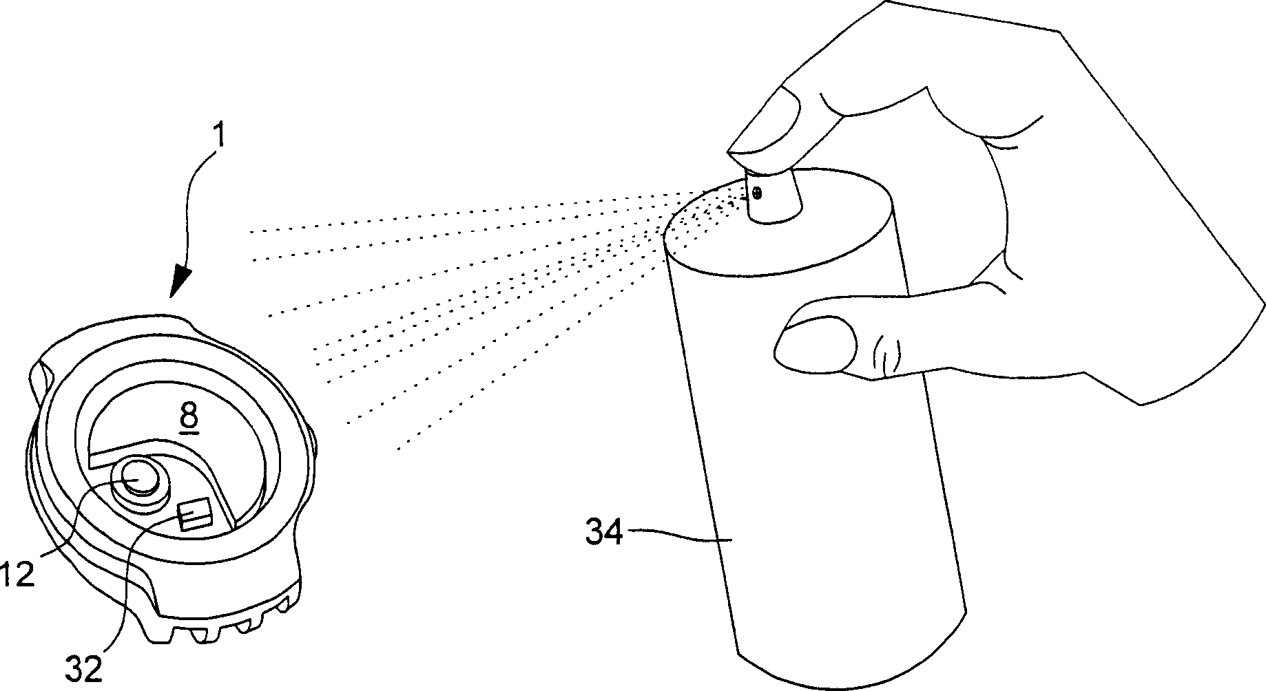 Device and method for testing the leak-tightness of a timepiece case