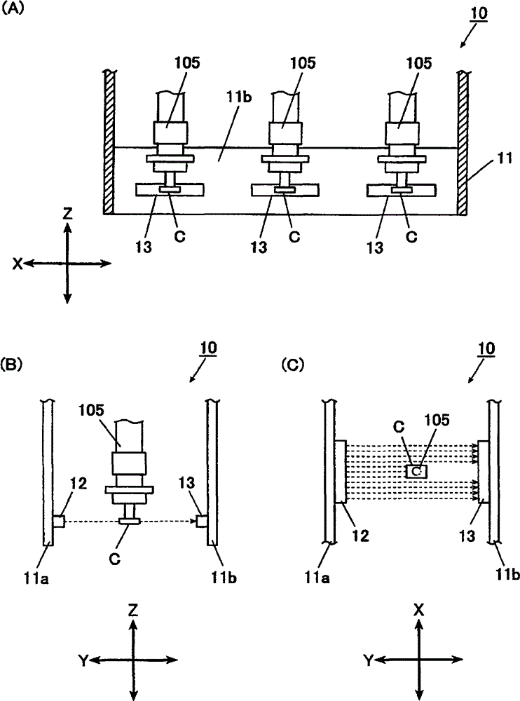 Electronic component mounting device