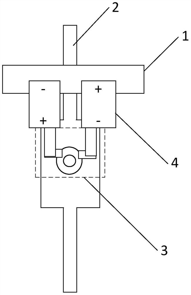 A light-emitting diode-based light-emitting module and display panel