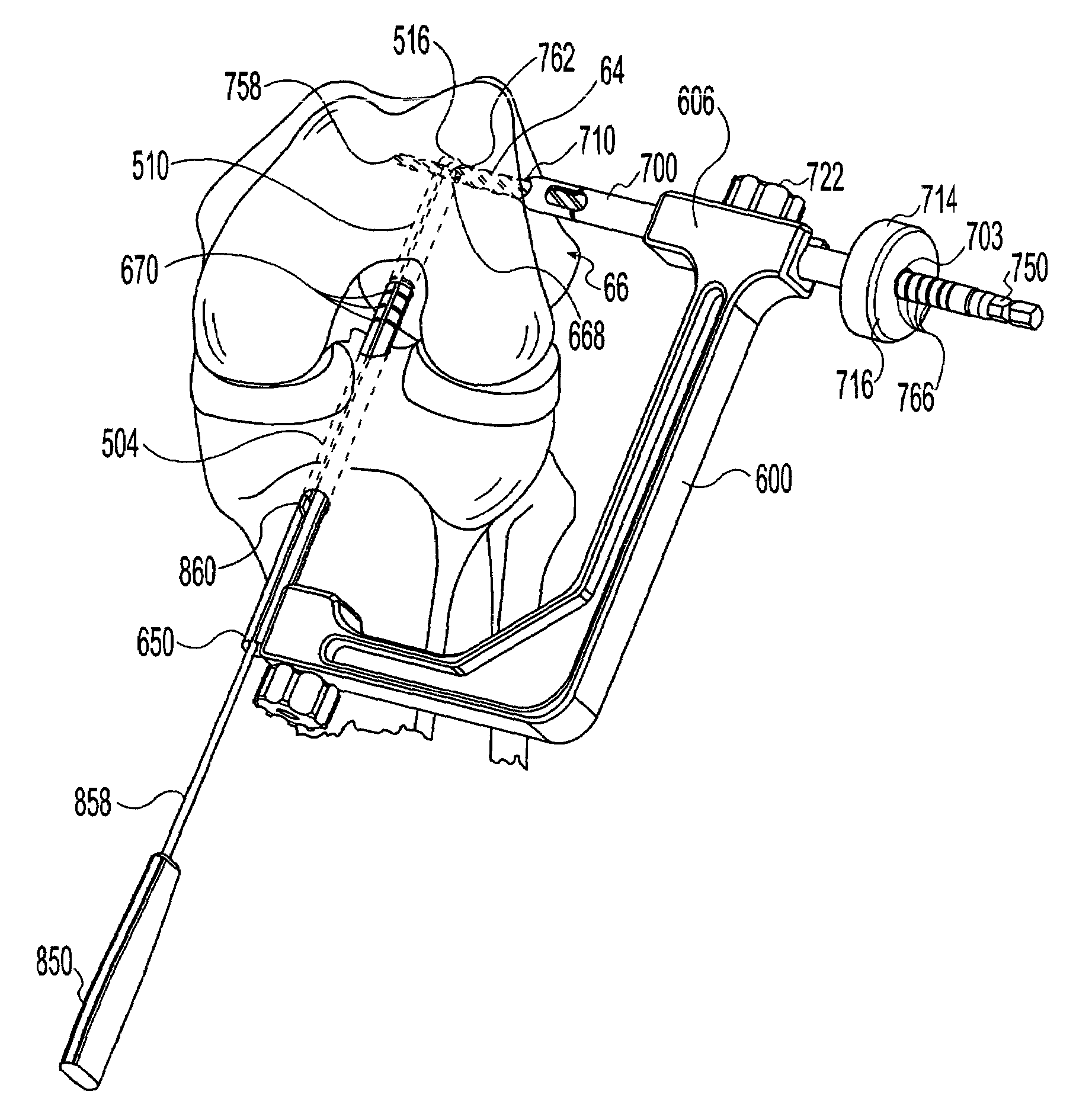 Cross-pin graft fixation instruments and method