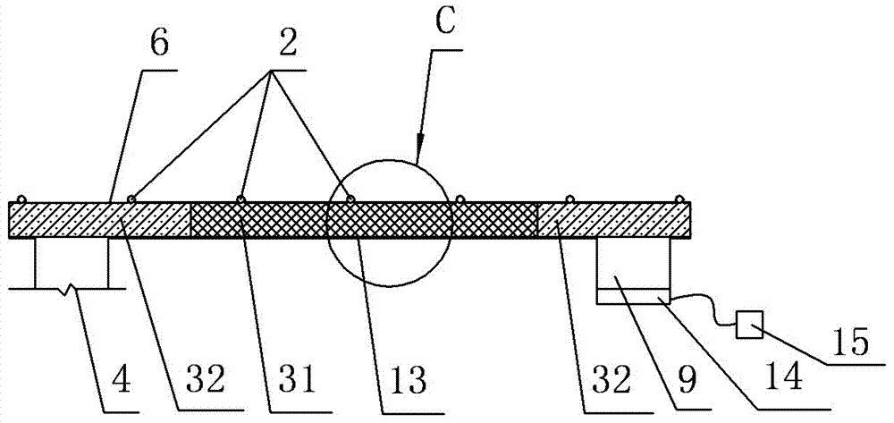 Mixed channel double-effect solar heat collector plate core and heat collector