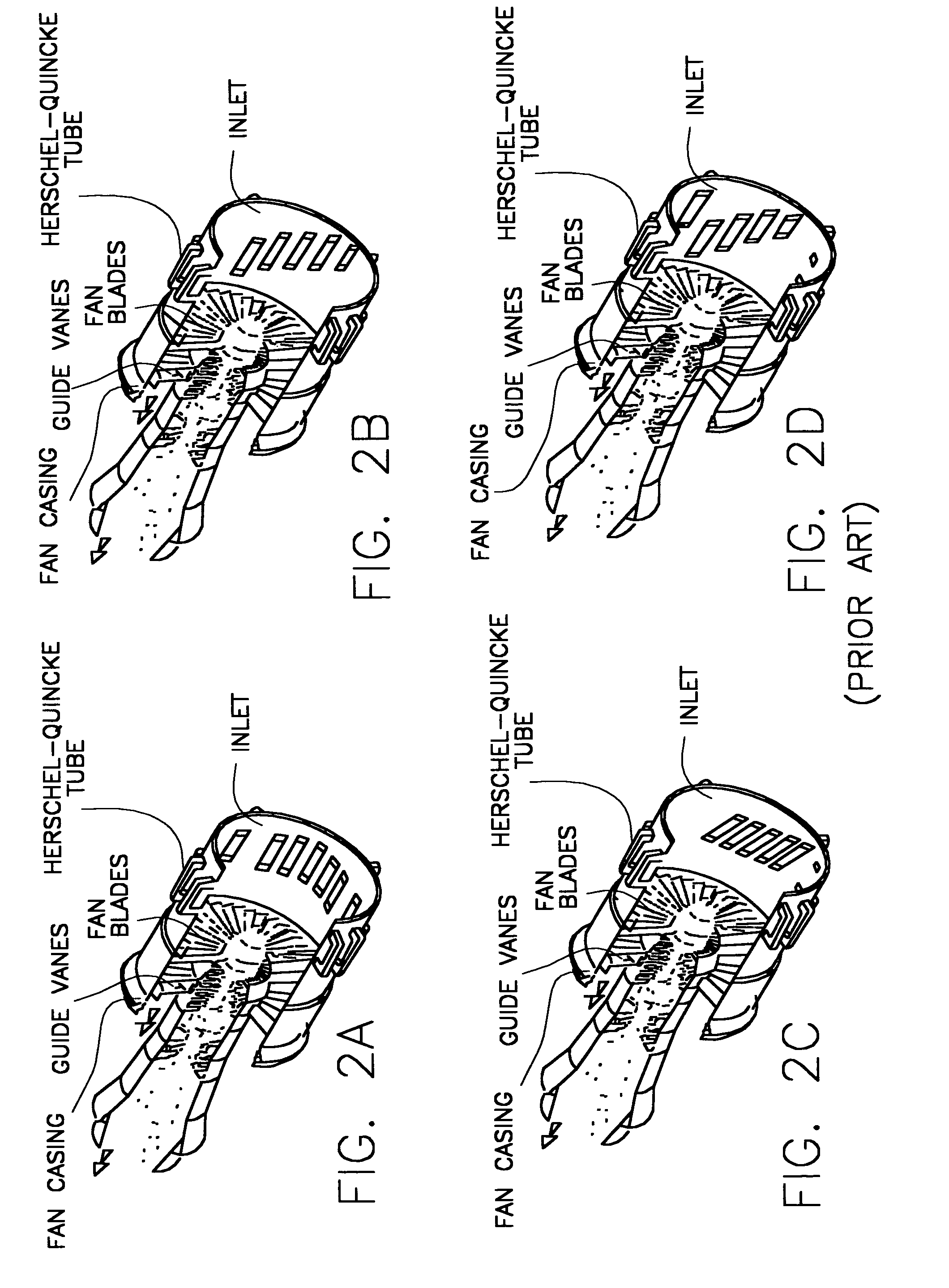 Assembly and method for aircraft engine noise reduction