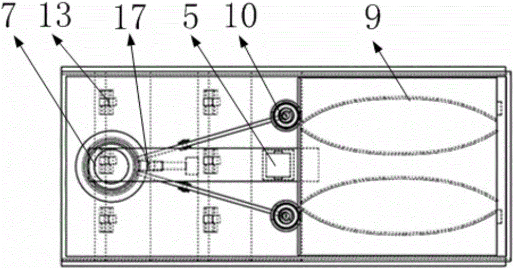 Mechanical vehicle stopping strip