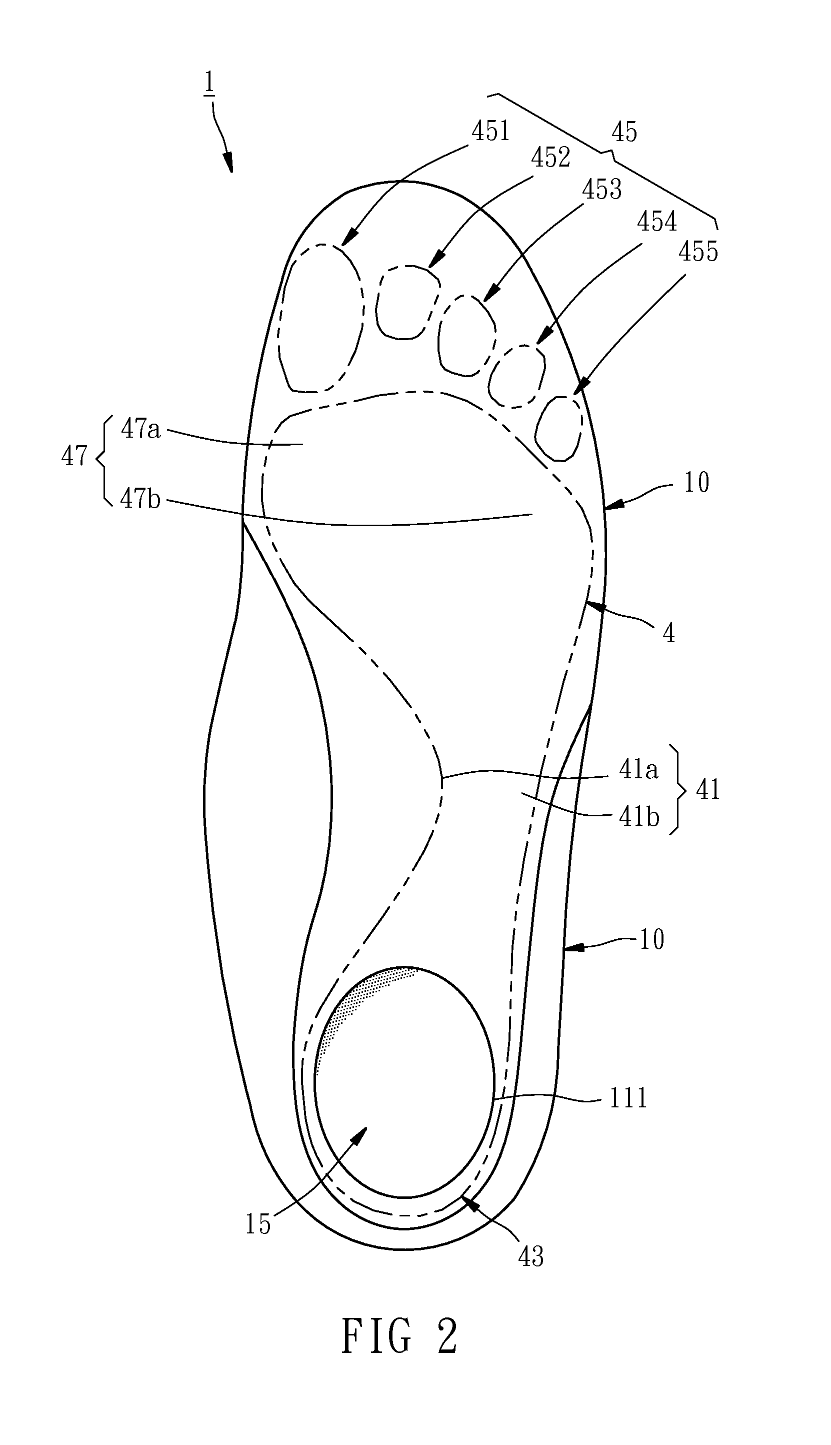 Multi-function shoe pad