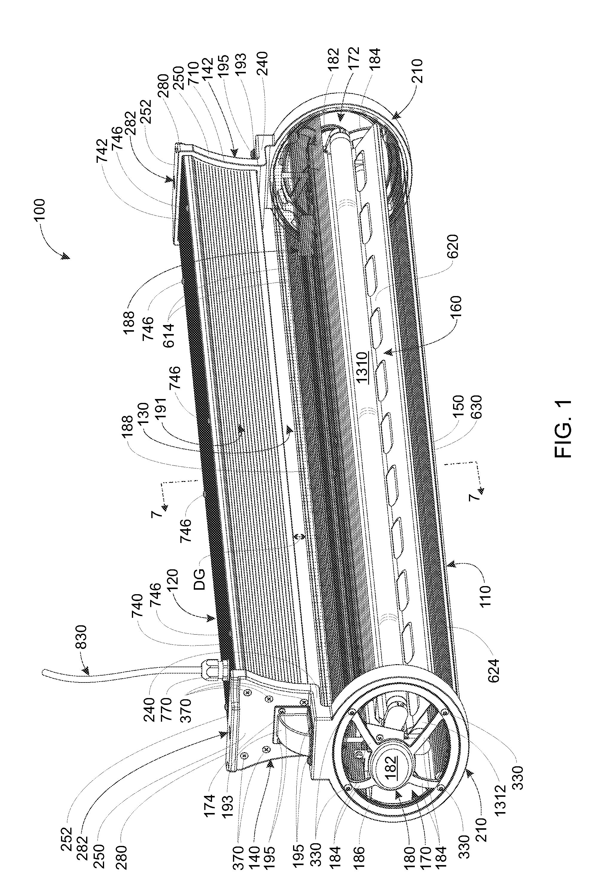 Vapor-tight lighting fixture