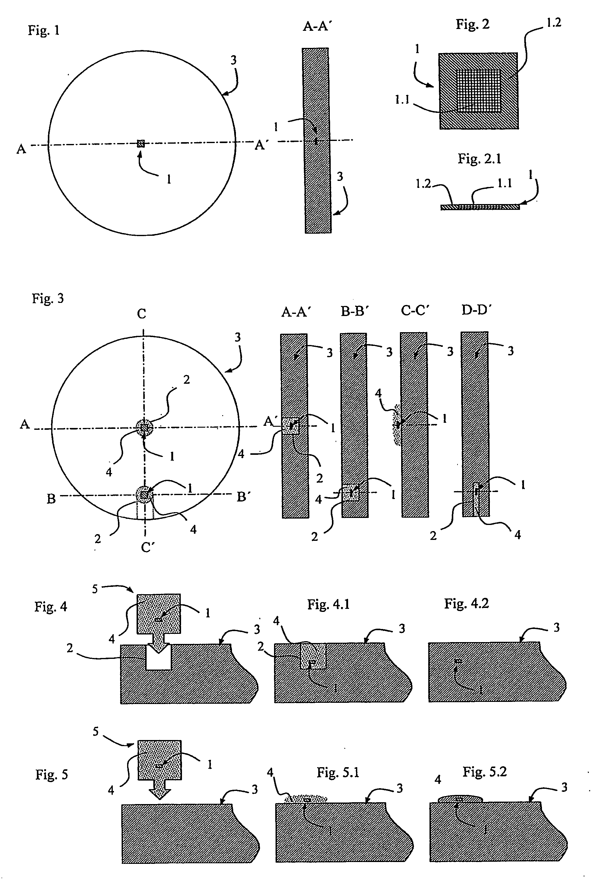 Method for integrating at least one electronic module in or on the glass of a watch and watch glass obtained by such a method