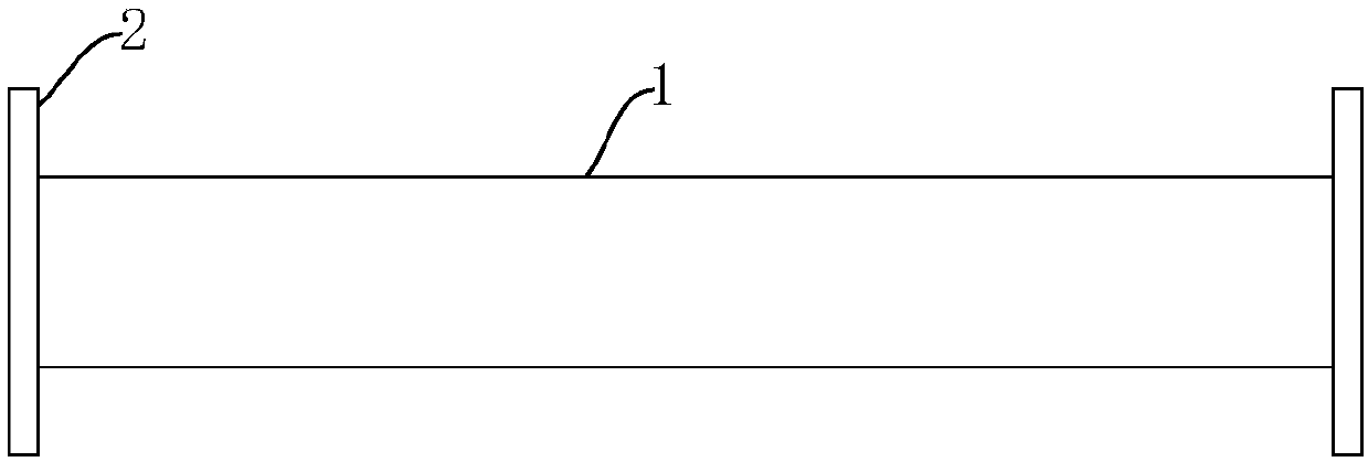 Long-distance and constant-temperature conveying pipe of fire retardant for plastic granulating