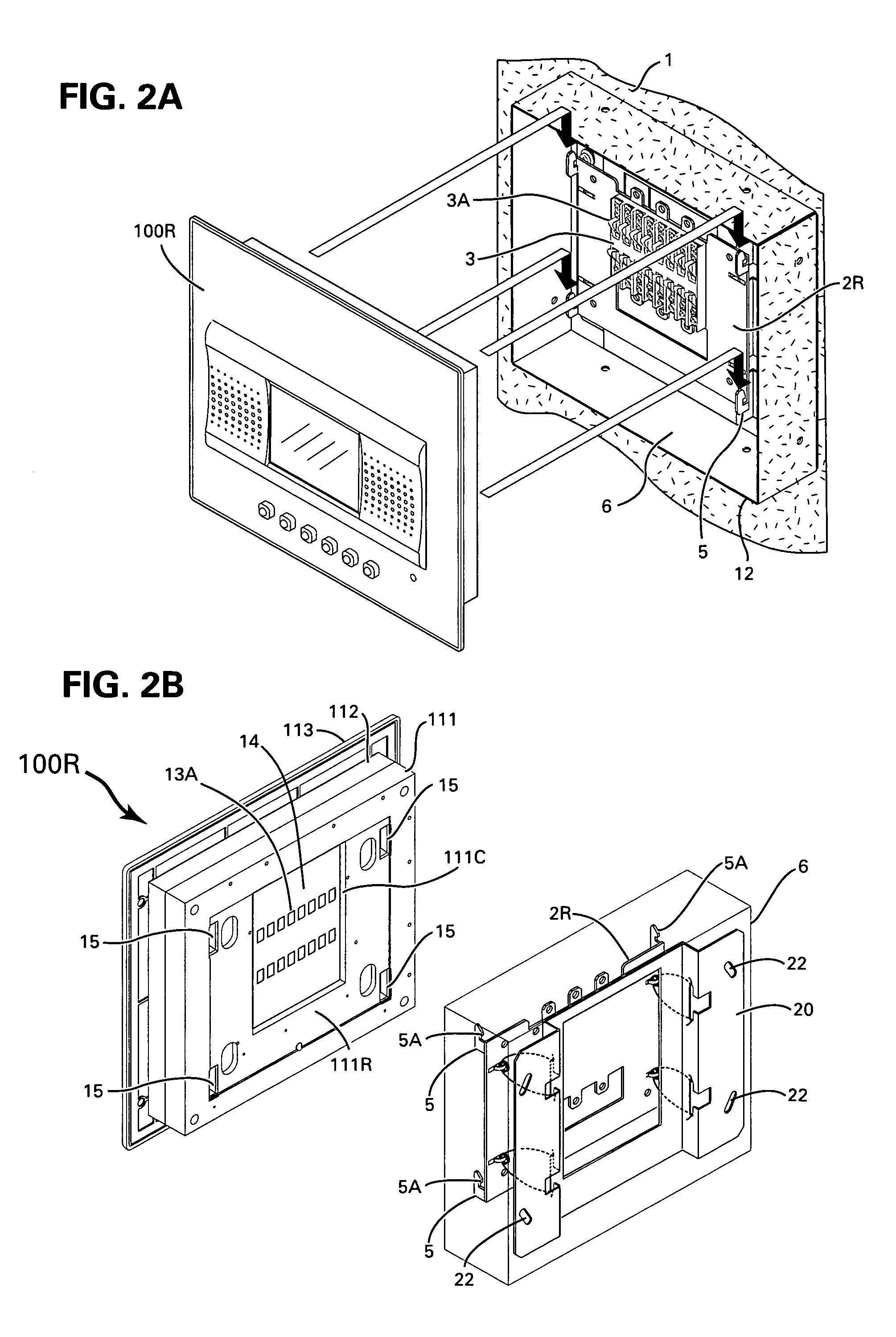 Method and apparatus for attaching display panels onto wall surface