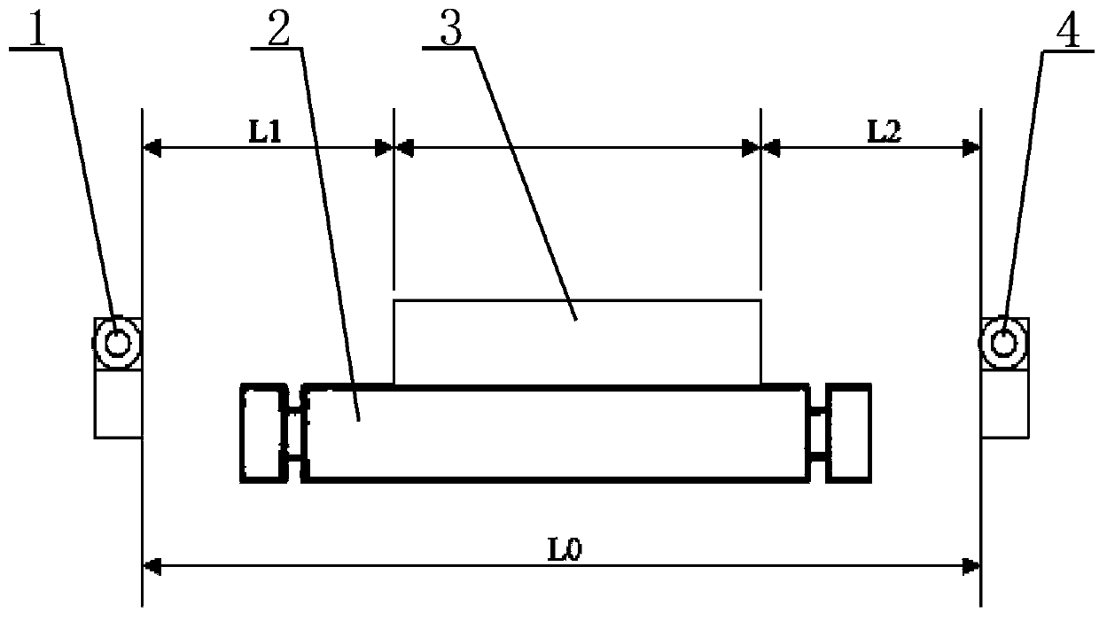 Method for dynamically measuring width of steel billet by using laser displacement sensors