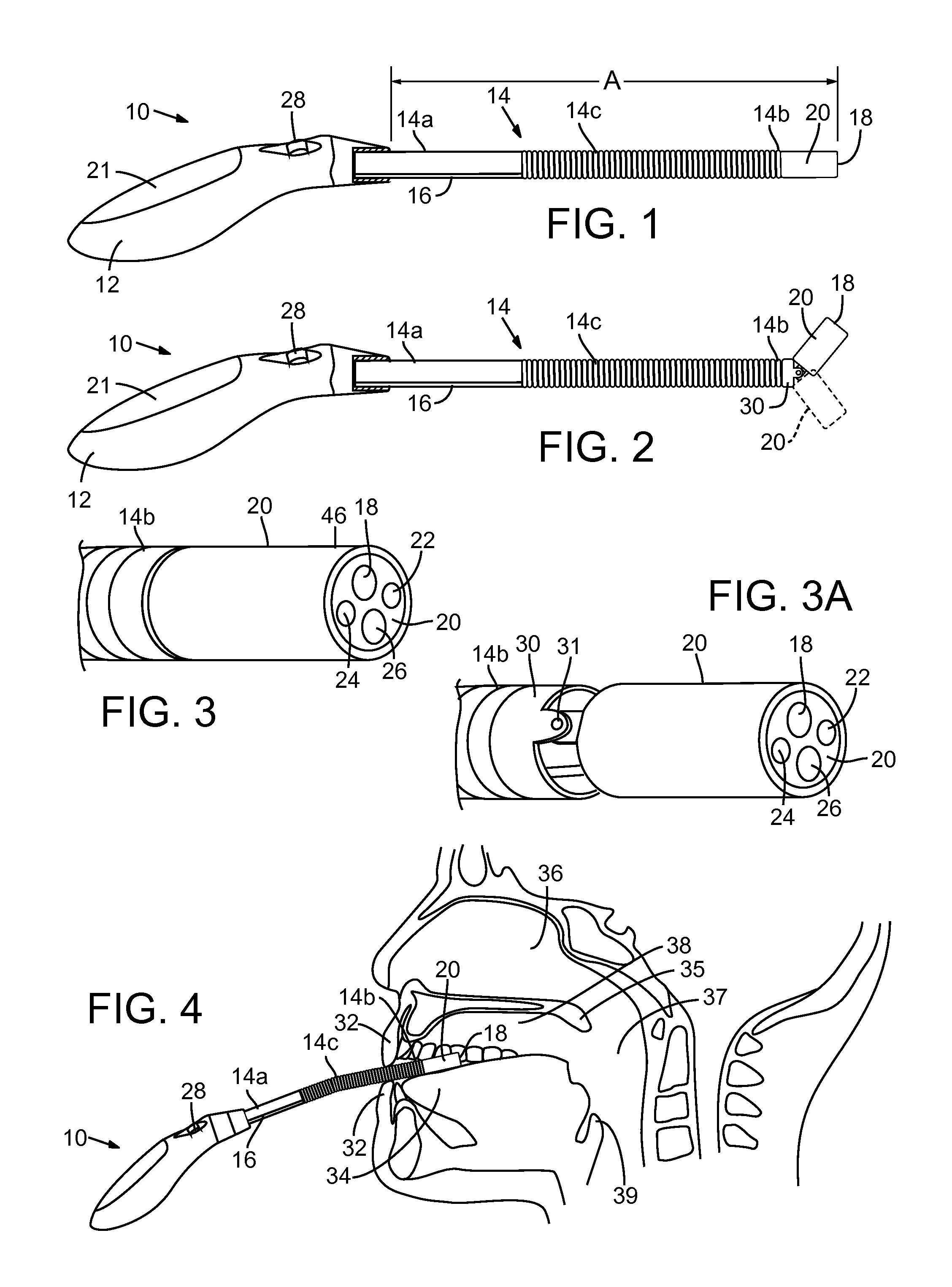 Oral scope system with image sensor and method for visual examination of oral cavity and upper airway