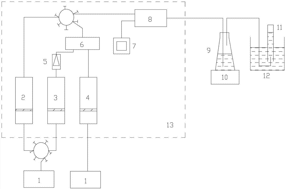 Device for measuring dynamic leak-off of foam fracturing fluid and working method thereof