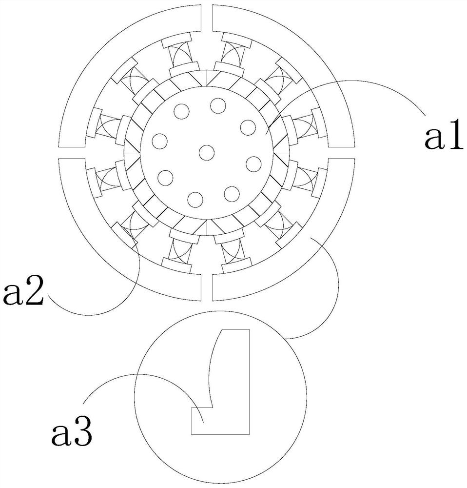 Hydraulic machine with automatic induction safety protection device