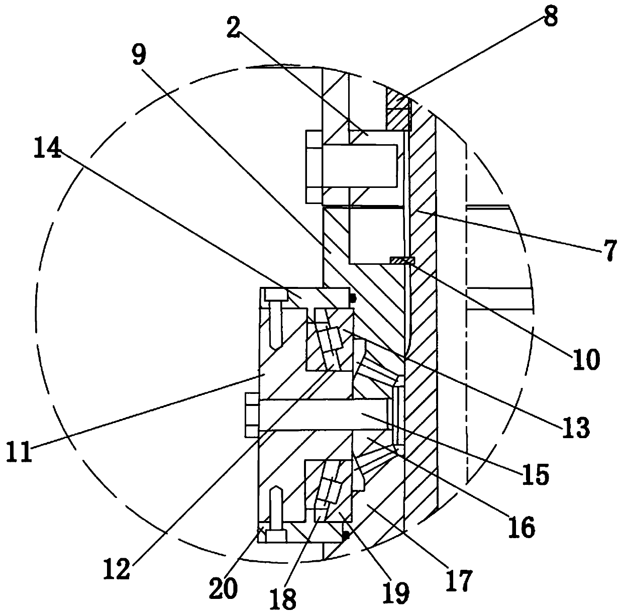 Single-axis multi-directional cement mixing pile head and multi-axis multi-directional cement mixing pile head