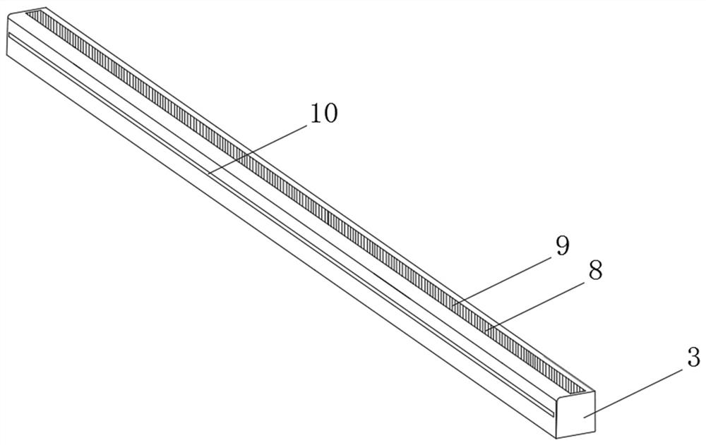 Stress relieving device for spiral forming of reinforcing steel bars