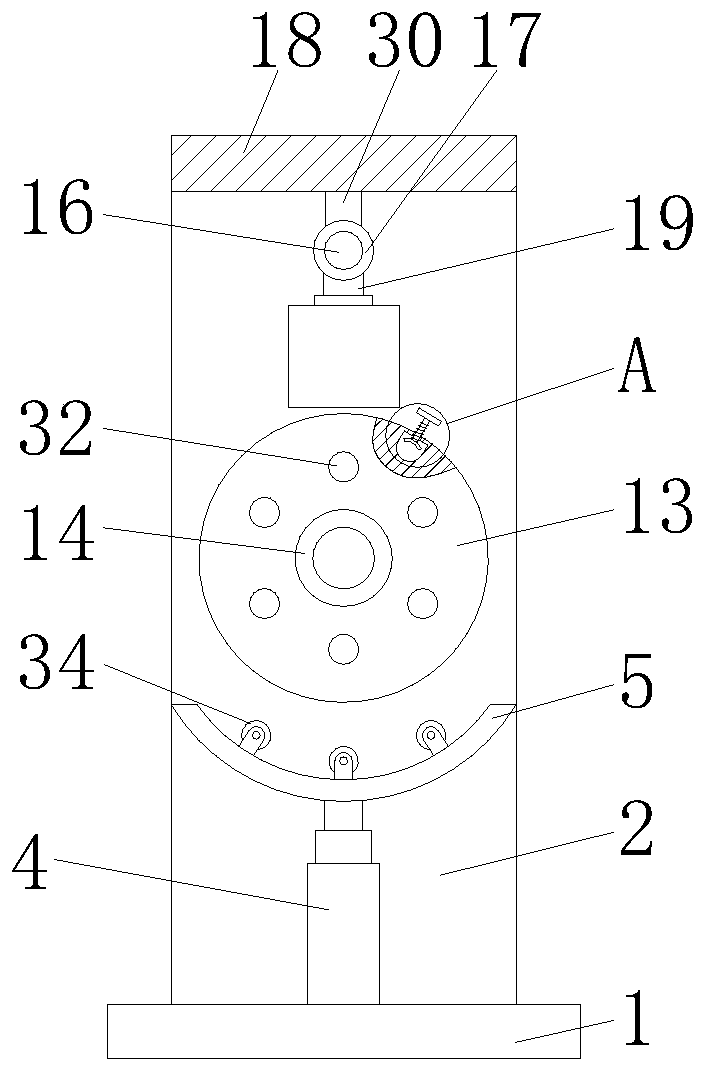 Communication cable winding and protecting device and use method