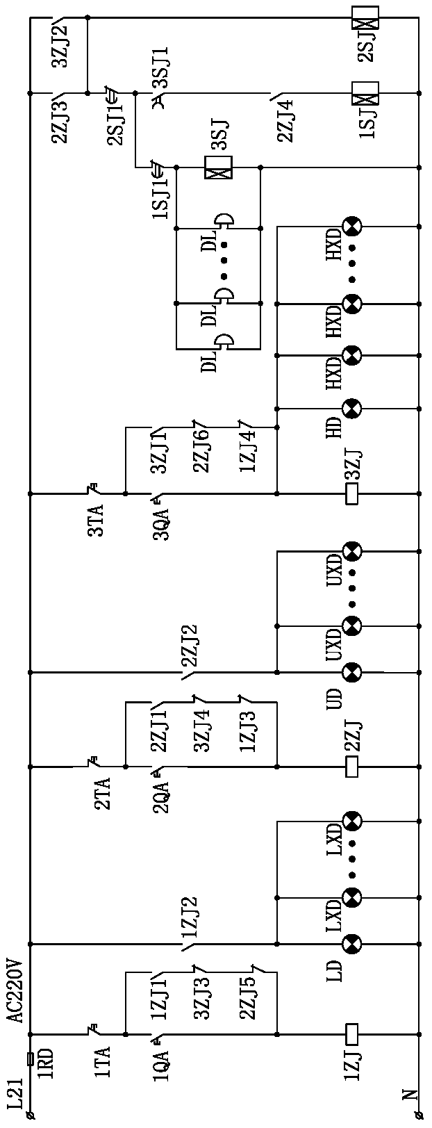 Civil defense project, ventilation system of civil defense project and ventilation method of ventilation system