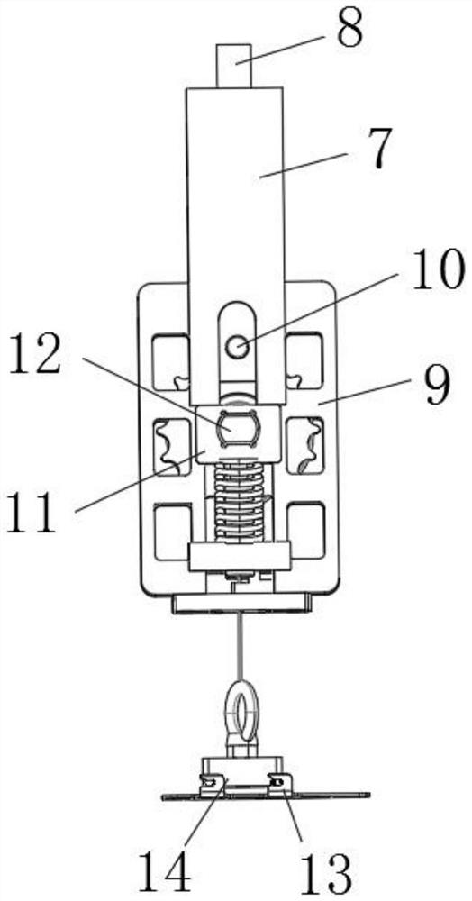 A kind of tensile test equipment and its method for carrying out steel wire rope tensile test