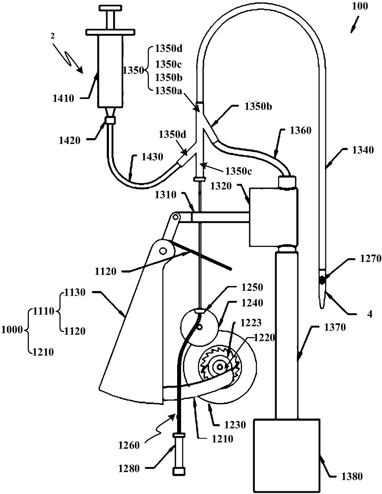 Thrombus removal device