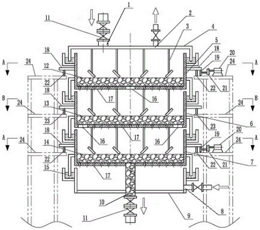 Air-cooling device and method for air-permeable materials