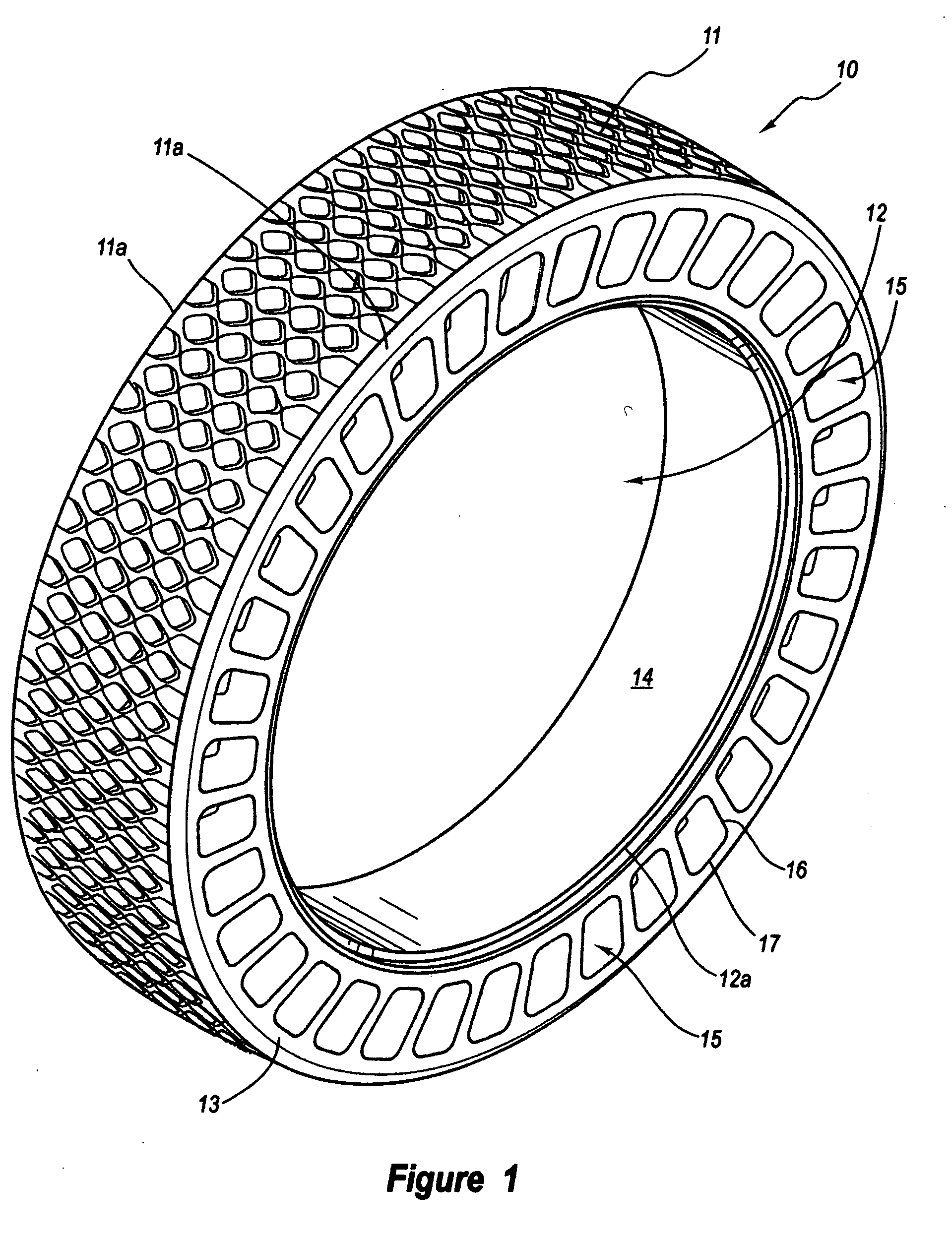 Airless spare tire