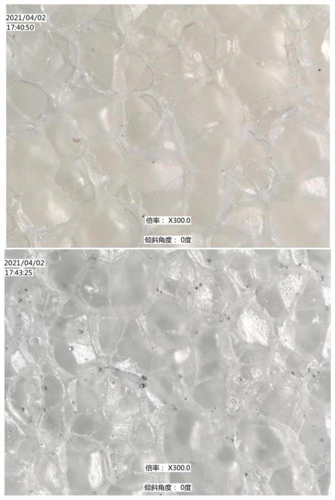 A kind of superelastic fatigue-resistant foaming material and its preparation method and application