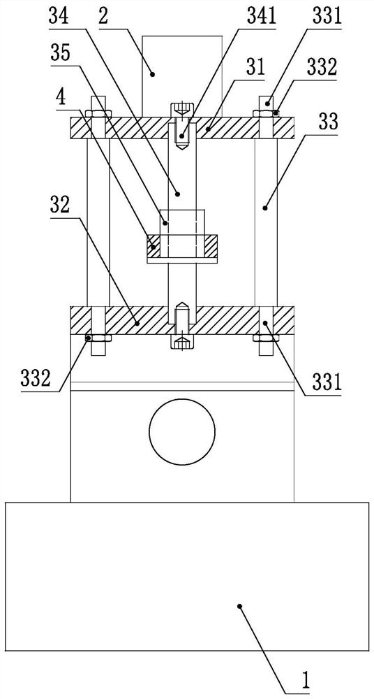 Spot ironing and punching device