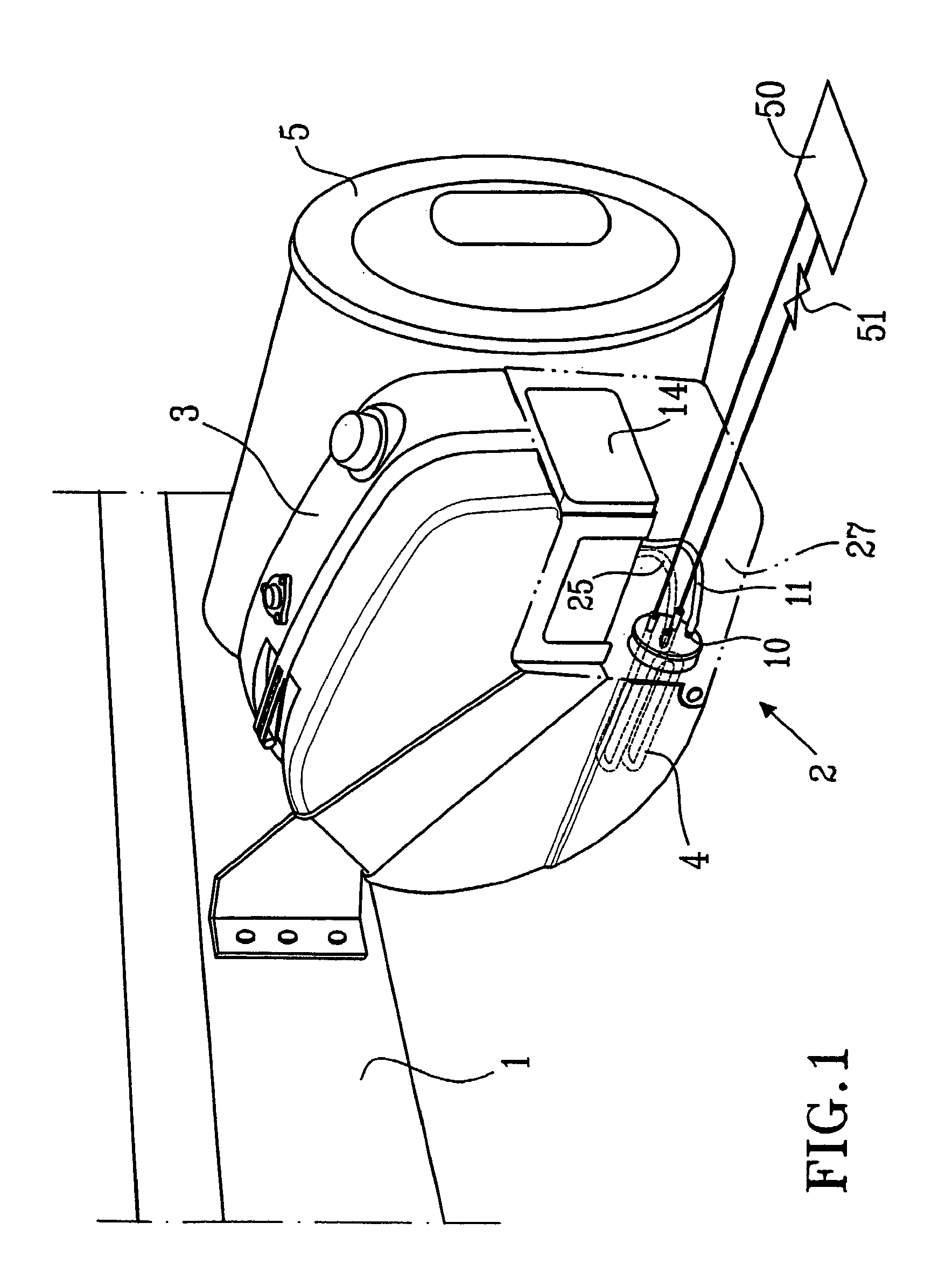 Device for heating