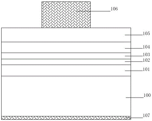 LED chip having ITO thin film structure and manufacturing method therefor