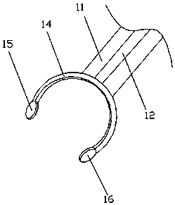 A device for dural suture in craniotomy