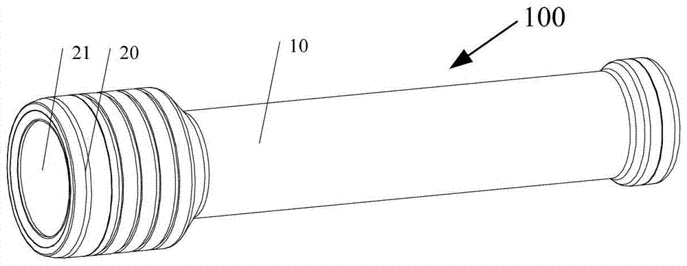 Light source moving device and flashlight with the light source moving device