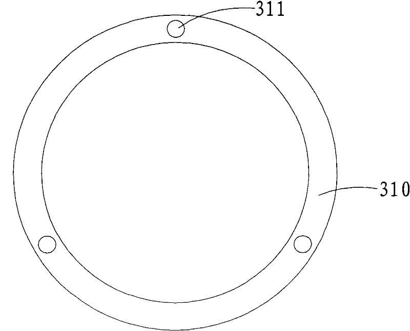 A phosphor coating device and a coating method using the same