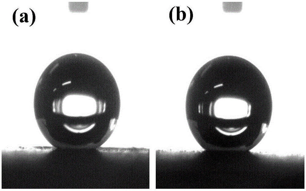 Preparing method of super-amphiphobic surface with scale preventing performance