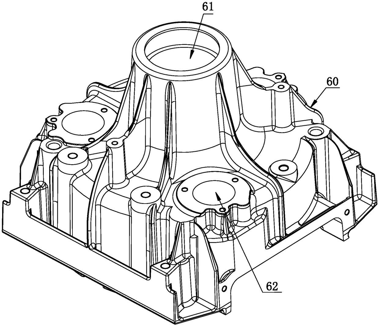 An air compressor device for an air compressor