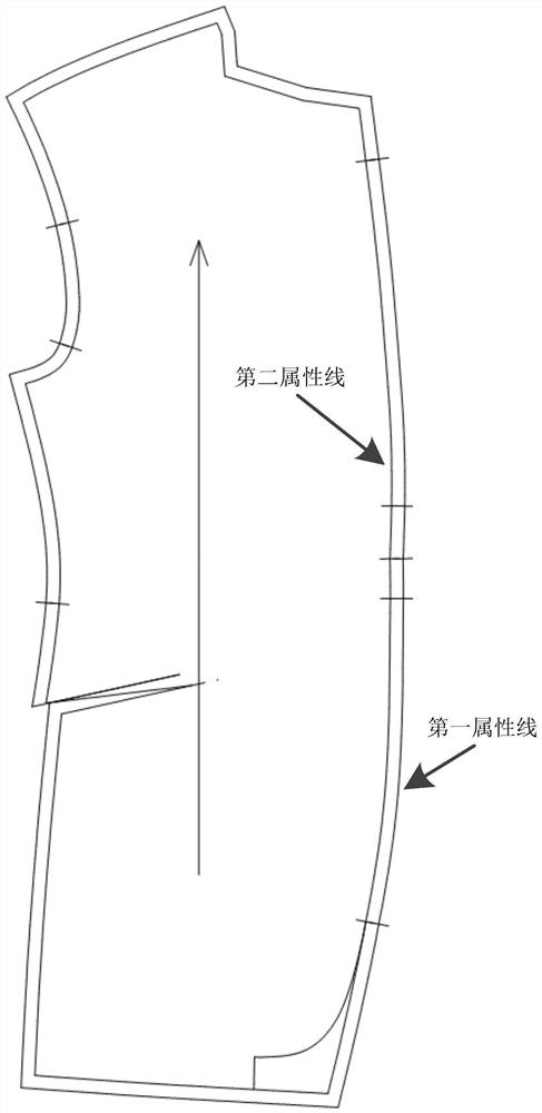 Wool discharging method for light and shadow composite tailoring mode of clothes